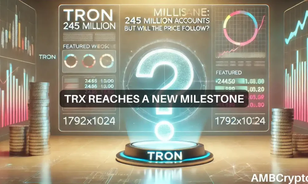 Tron不断增长的用户群对TRX价格意味着什么