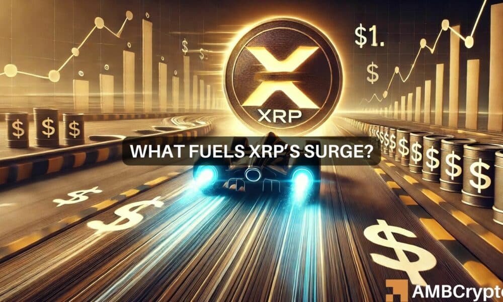 XRP能很快达到1美元吗？关键指标表明，未来将取得巨大进展