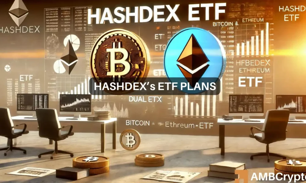 比特币、以太坊及其他：关于Hashdex新加密ETF的所有信息