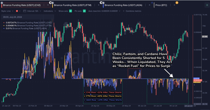 Santiment 称 Cardano 等山寨币可能出现价格上涨