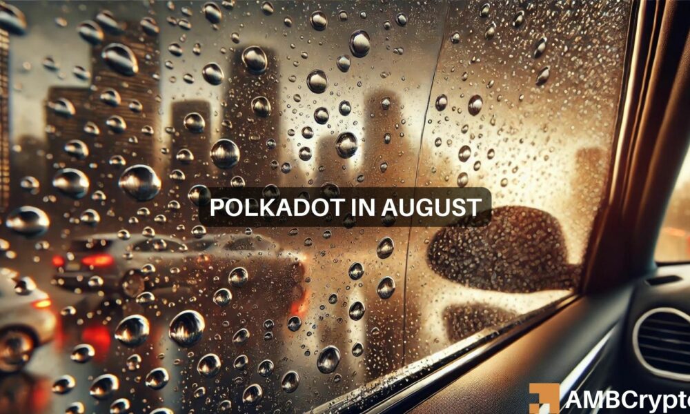 Polkadot的下跌楔子：8月DOT交易员将面临什么