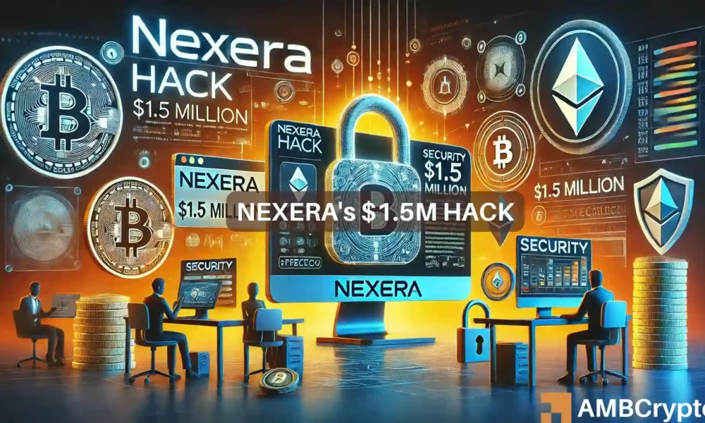 Nexera安全漏洞降至150万美元，NXRA交易暂停