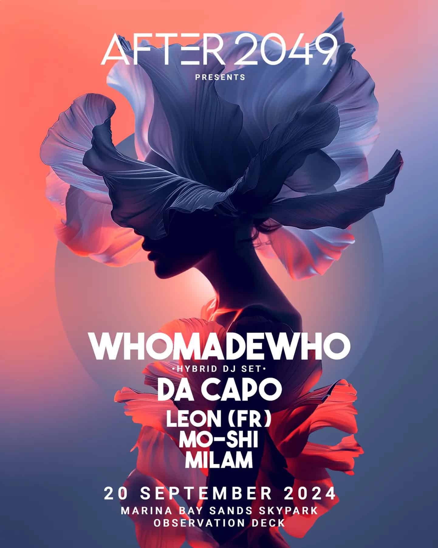 WhoMadeWho，Da Capo将成为2049年后新加坡最大的一级方程式赛前派对的头条