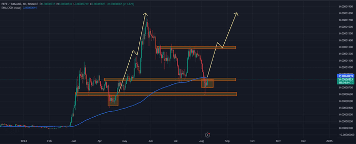 PEPE 价格可能飙升 50%，关键因素值得关注