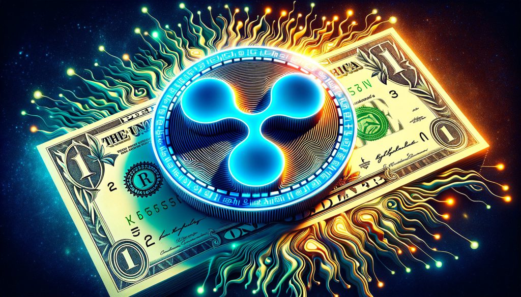 Ripple (XRP) at $1