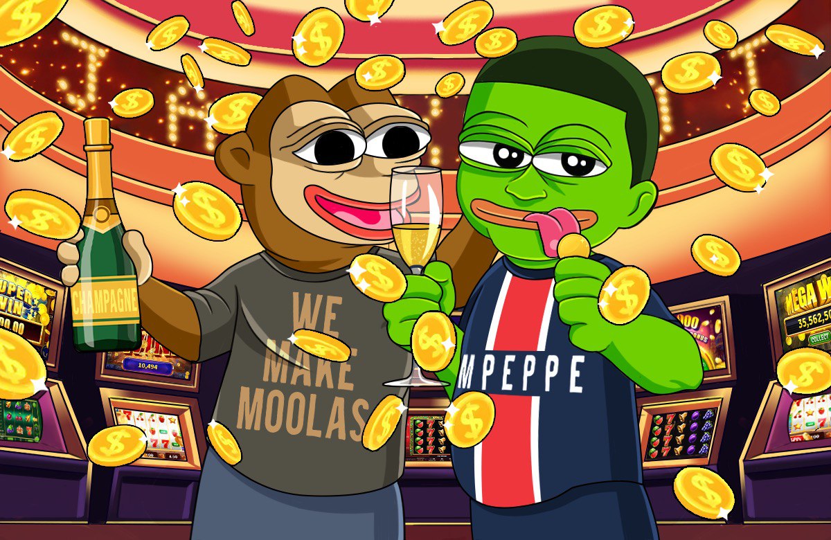 Pepe Unchained投资者在赌博硬币Mpeppe中寻求更多利润