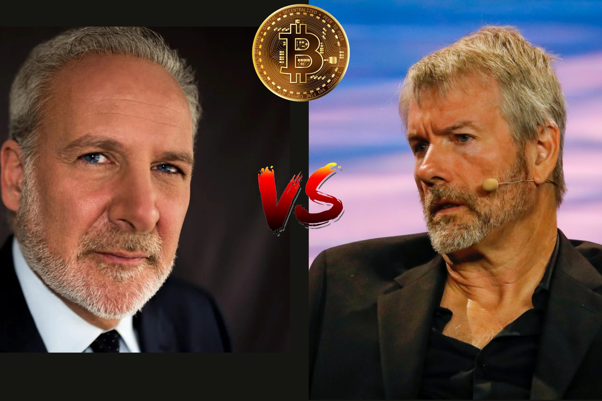 比特币辩论升温：Michael Saylor vs.Peter Schiff