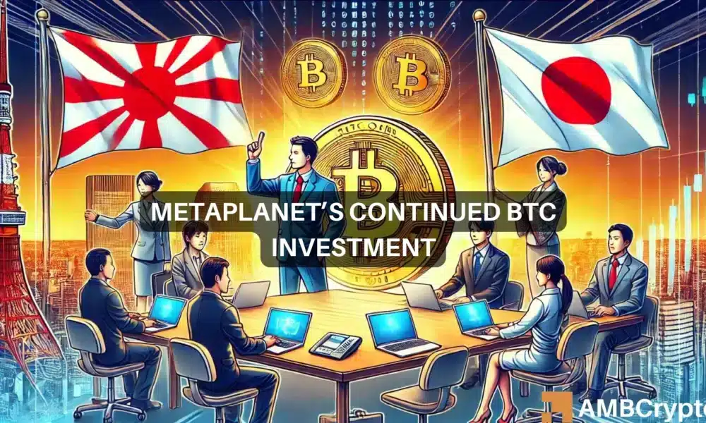 打开比特币的下一步，因为Metaplanet库存增加了57.1 BTC