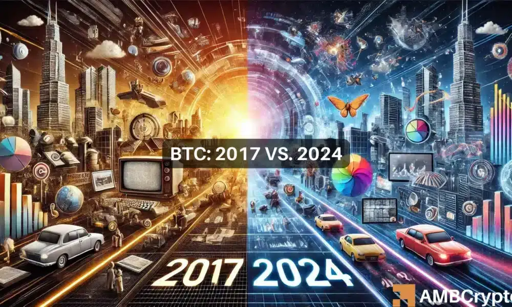 比特币会重复其2017年、2021年的模式吗？正在评估…