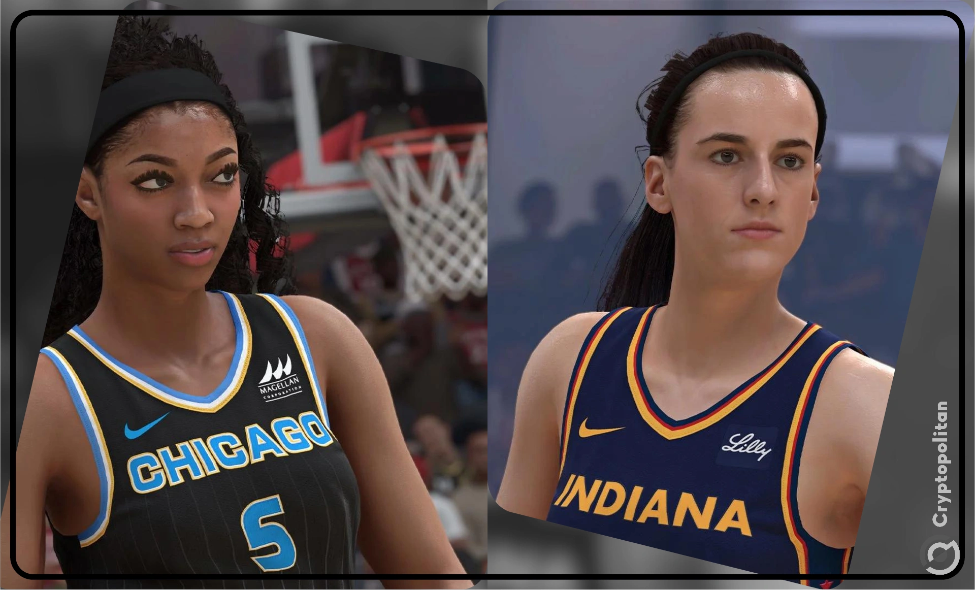 NBA 2K25推出WNBA天使里斯和凯特琳·克拉克模型