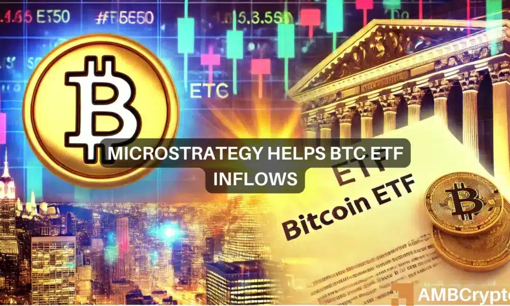 MicroStrategy的比特币ETF在推出时交易量突破2200万美元：对BTC的影响？