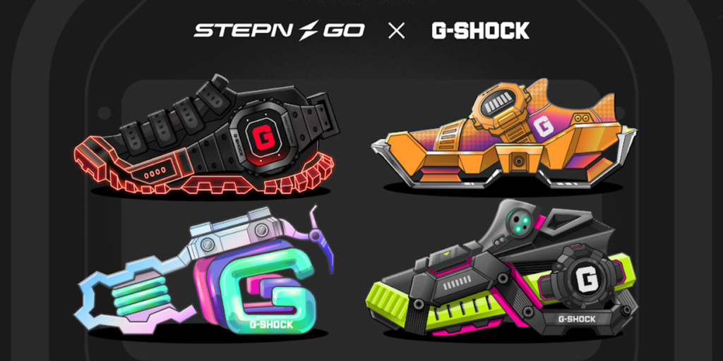 Move to Earn游戏《Stepn Go》揭晓G-Shock NFT运动鞋领