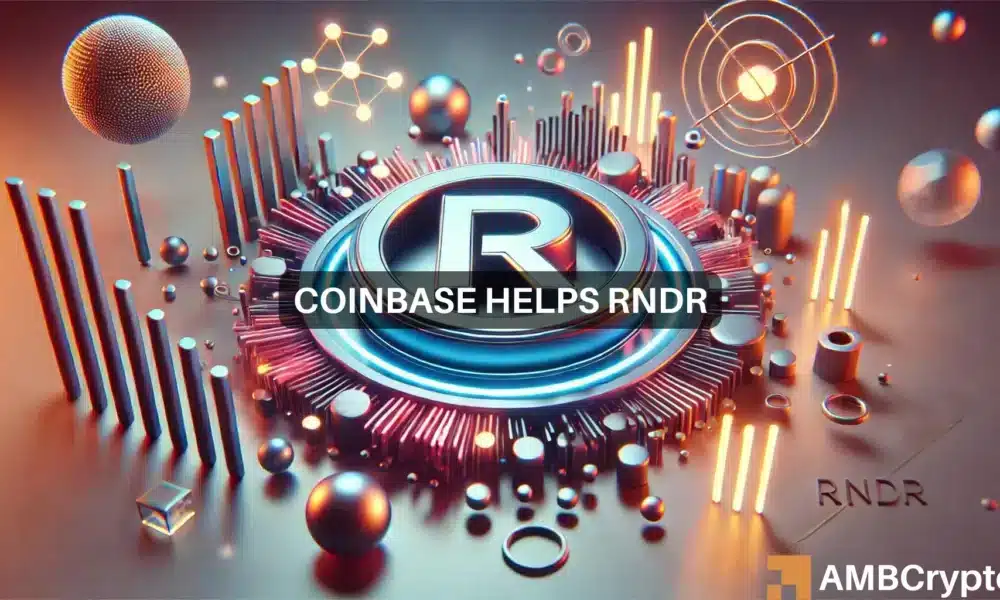 渲染量激增47%，RNDR上升7%：Coinbase是原因吗？