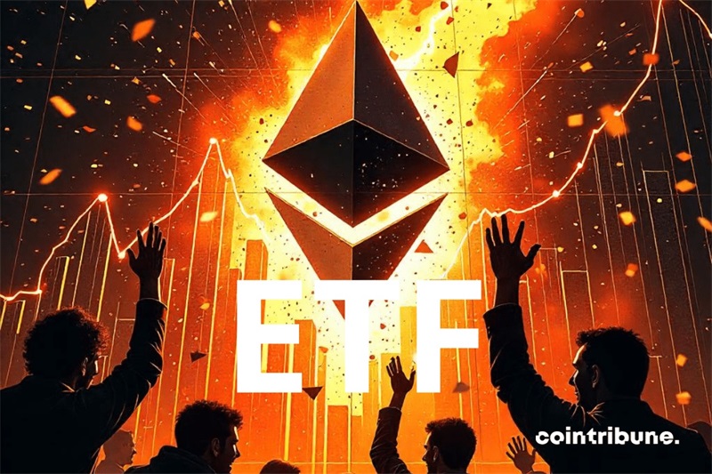 以太坊崛起：ETF 达到前所未有的里程碑